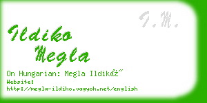 ildiko megla business card